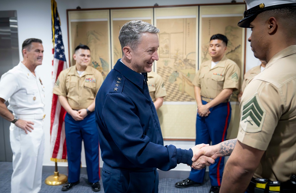 CJCS Meets with Embassy Staff
