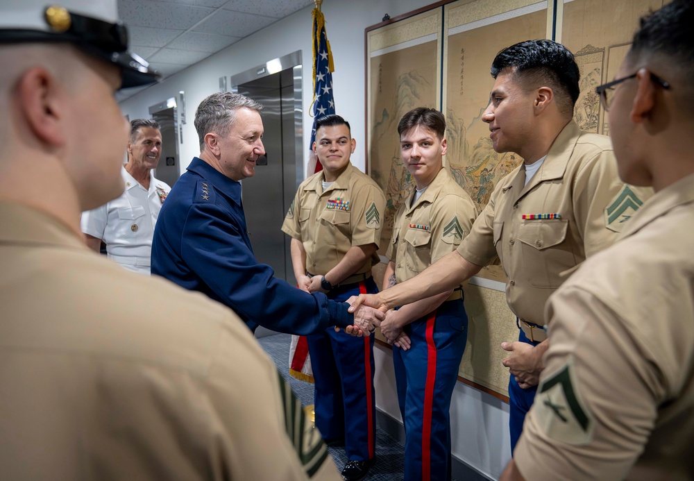 CJCS Meets with Embassy Staff