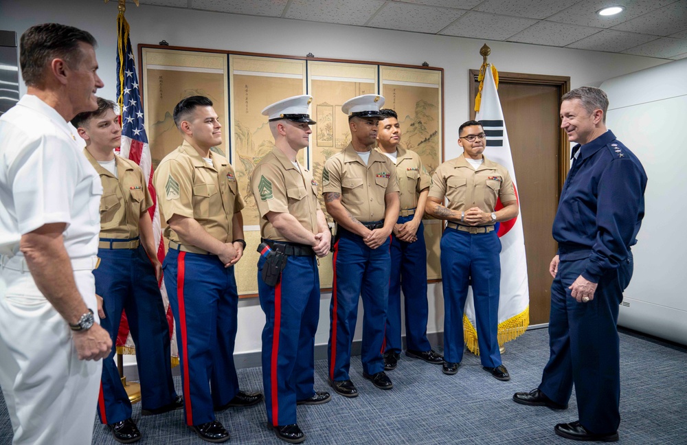 CJCS Meets with Embassy Staff