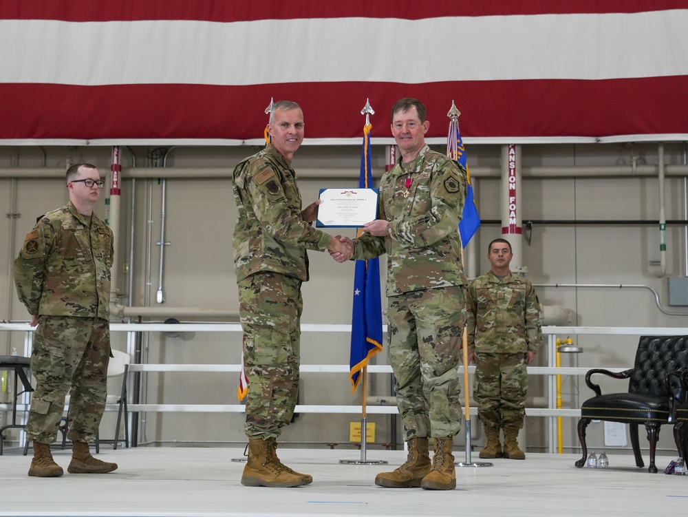 432 MXG Change of Command Ceremony