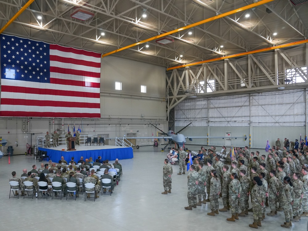 432 MXG Change of Command Ceremony