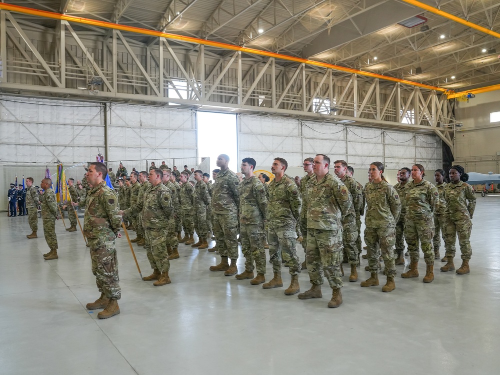 432 MXG Change of Command Ceremony