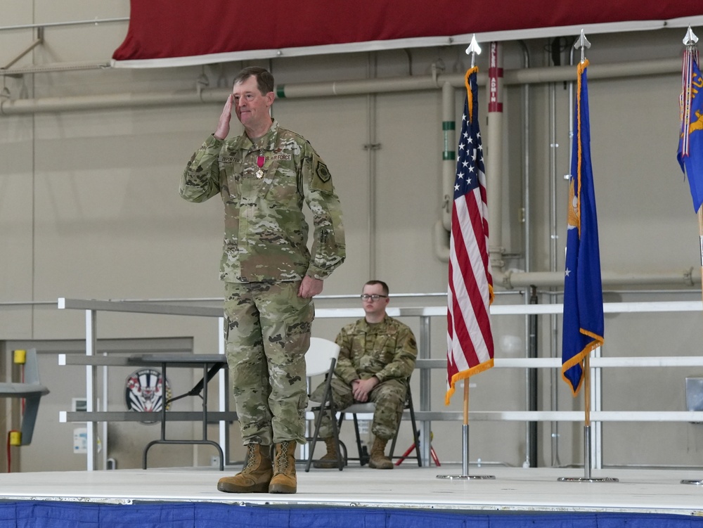 432 MXG Change of Command Ceremony