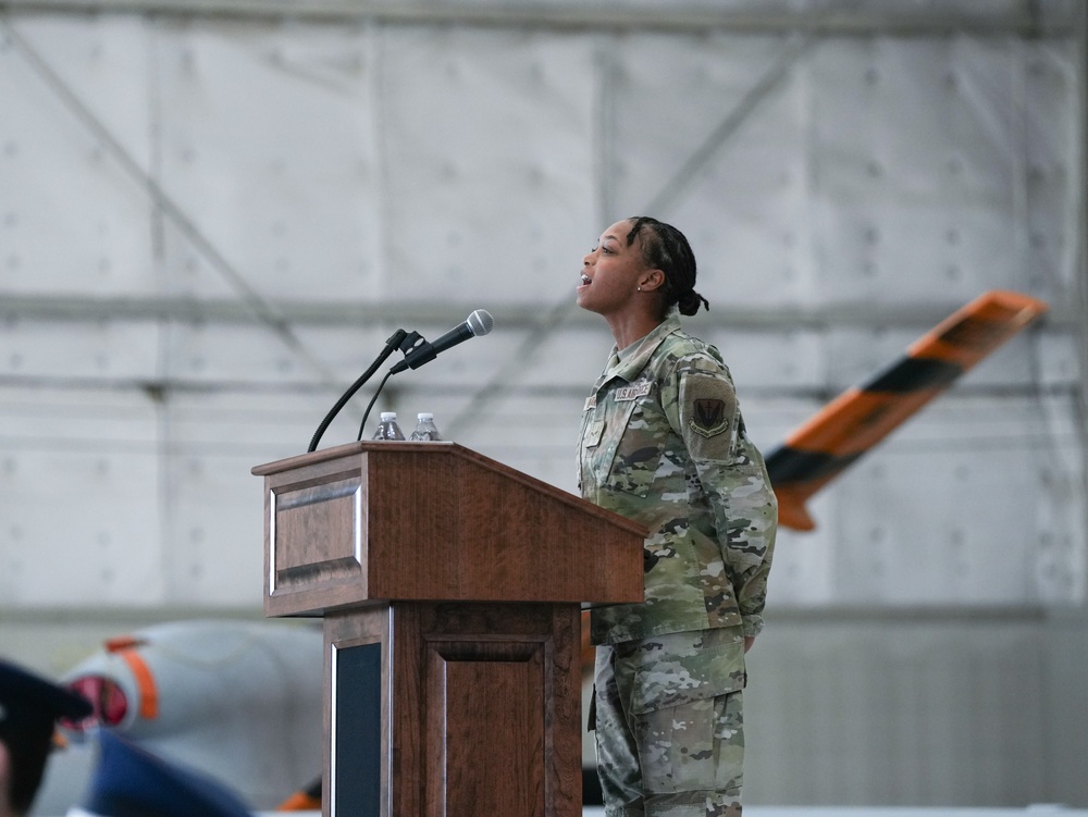 432 MXG Change of Command Ceremony
