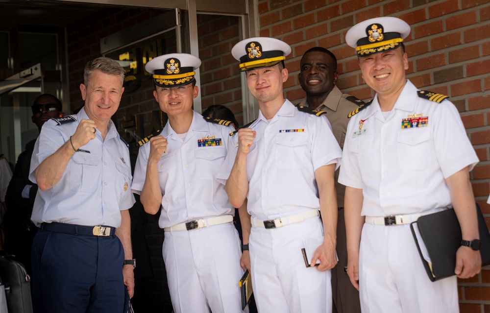 CJCS Participates in ROK 2nd Fleet Visit