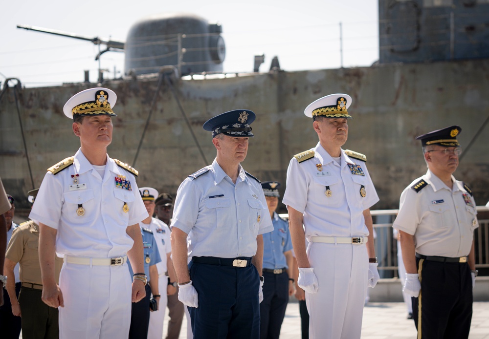 CJCS Participates in Korea Cheonan Memorial