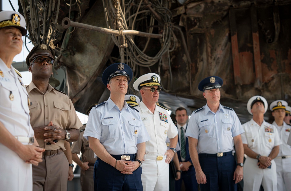 CJCS Visits Korea Cheonan Memorial