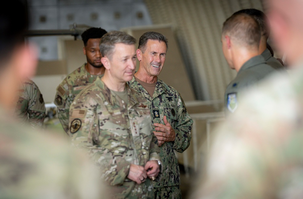 CJCS Meets with Service Members