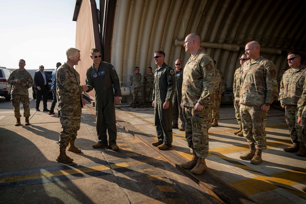 CJCS Meets with Service Members