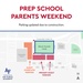 Parent's Weekend Poster