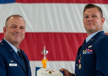 49th AMCS Change of Command ceremony