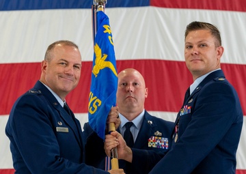 49th AMXS Change of Command ceremony
