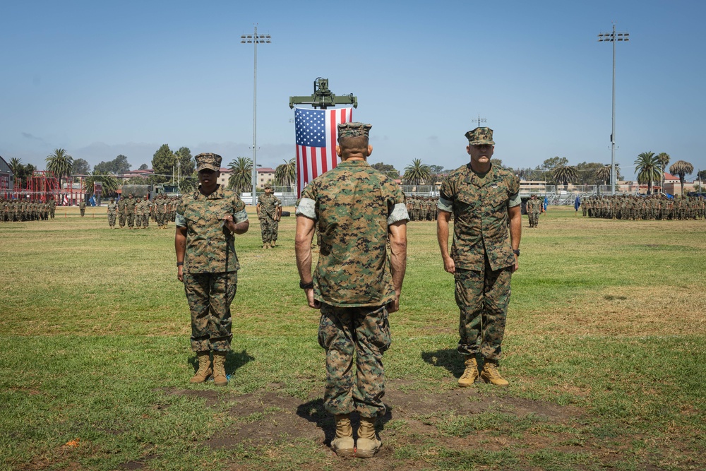 1st MLG’s Relief and Appointment Ceremony