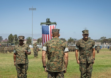 1st MLG’s Relief and Appointment Ceremony