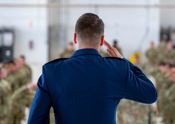 49th AMXS Change of Command ceremony