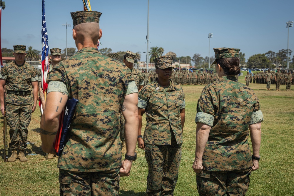 1st MLG’s Relief and Appointment Ceremony