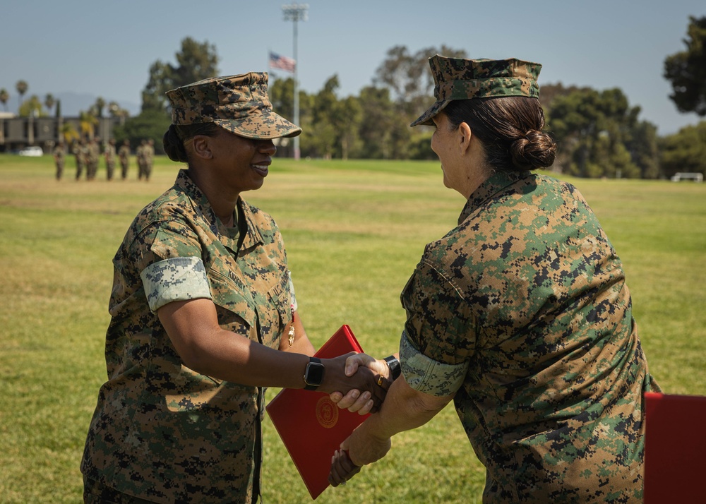 1st MLG’s Relief and Appointment Ceremony