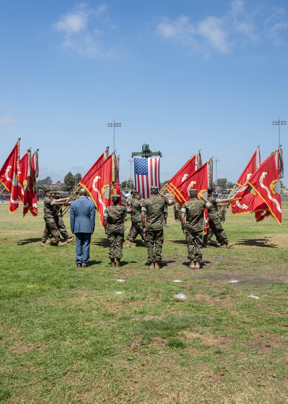 1st MLG’s Relief and Appointment Ceremony