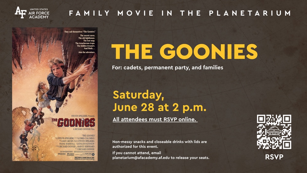 The Goonies Movie Graphic