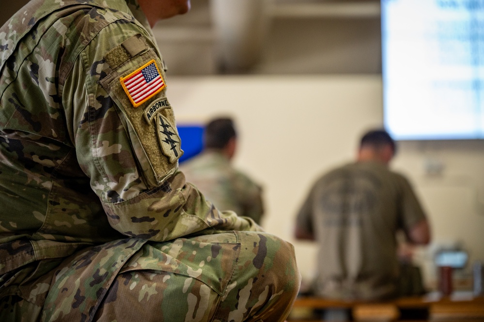 U.S. Soldiers depart in support of exercise Talisman Sabre