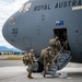 U.S. Soldiers depart in support of exercise Talisman Sabre
