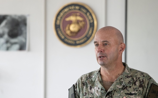 VCNO Visits Sailors in Naval Station Newport