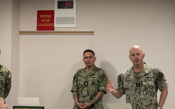 VCNO Visits Sailors in Naval Station Newport
