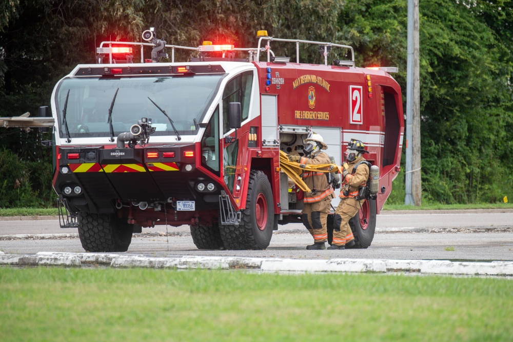 NAS Oceana Conducts Mass Casualty Exercise