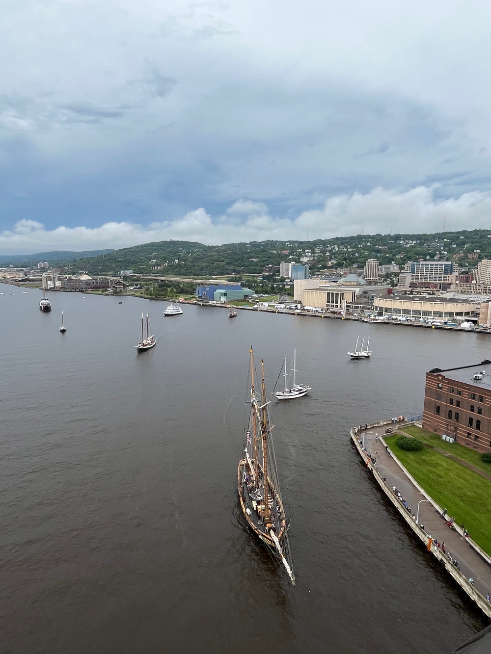 Coast Guard oversees safety for Festival of Sail in Duluth, Minnesota