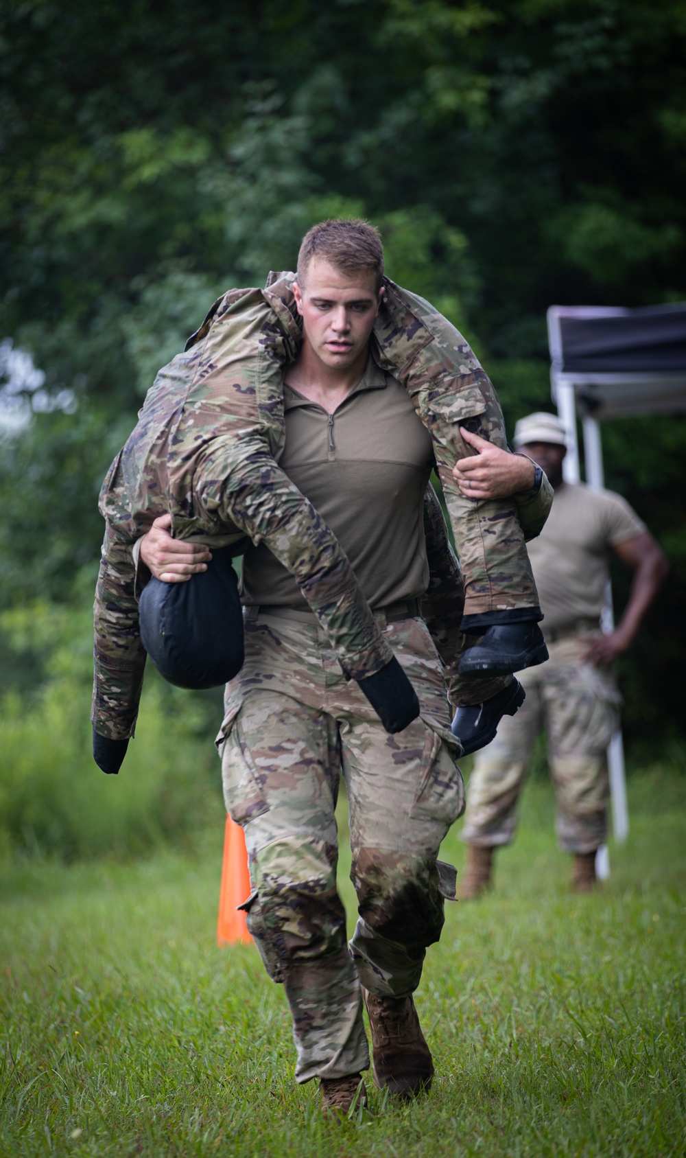 Sgt. Luke Entz carries the fallen, Best Warrior 2025