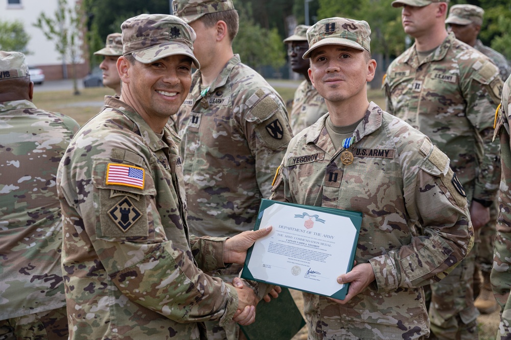 21st STB Recognizes Soldiers for Defender 25 TTX