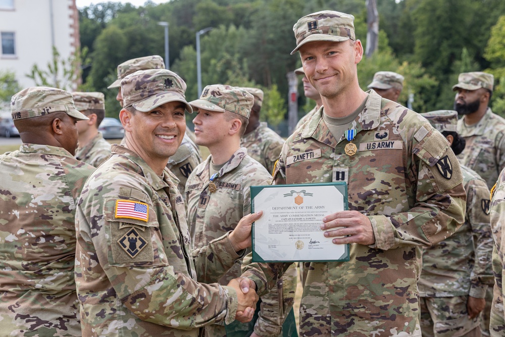 21st STB Recognizes Soldiers for Defender 25 TTX