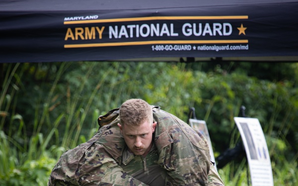 Sgt. Luke Cloward carries the fallen, Best Warrior 2025