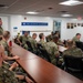 Acting Chief of Naval Operations Adm. Jim Kilby and Fleet Master Chief Johannes Gonzalez visit Naval Chaplaincy School