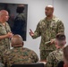 Acting Chief of Naval Operations Adm. Jim Kilby and Fleet Master Chief Johannes Gonzalez visit Naval Chaplaincy School