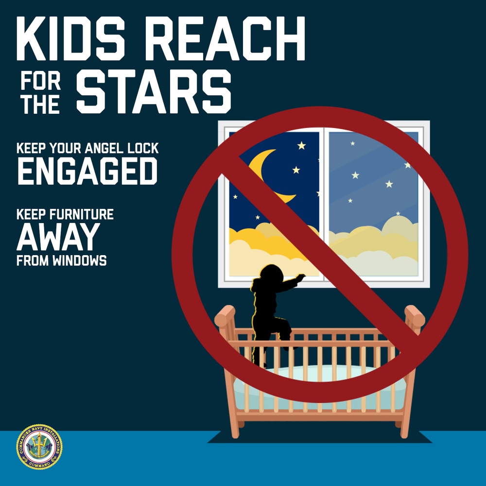 Window Safety Social Media Graphic - Reach for the Stars