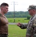 Spc. Jaden Hughes takes on the Medal of Honor Run for the Army National Guard's 2025 Best Warrior Competition