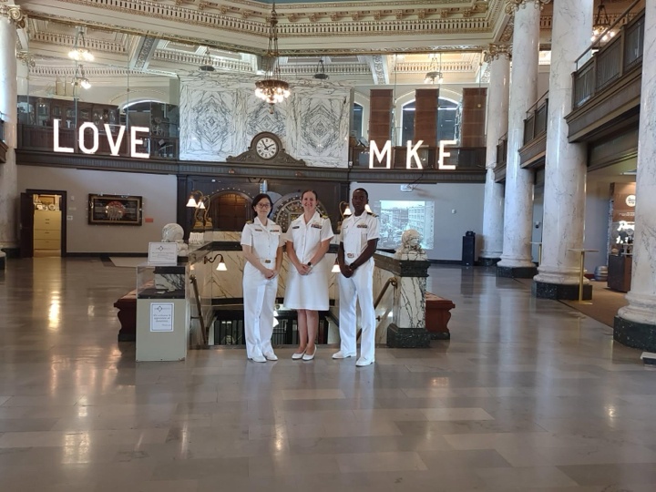 Navy Medicine visits Milwaukee Area Technical College during Milwaukee Navy Week