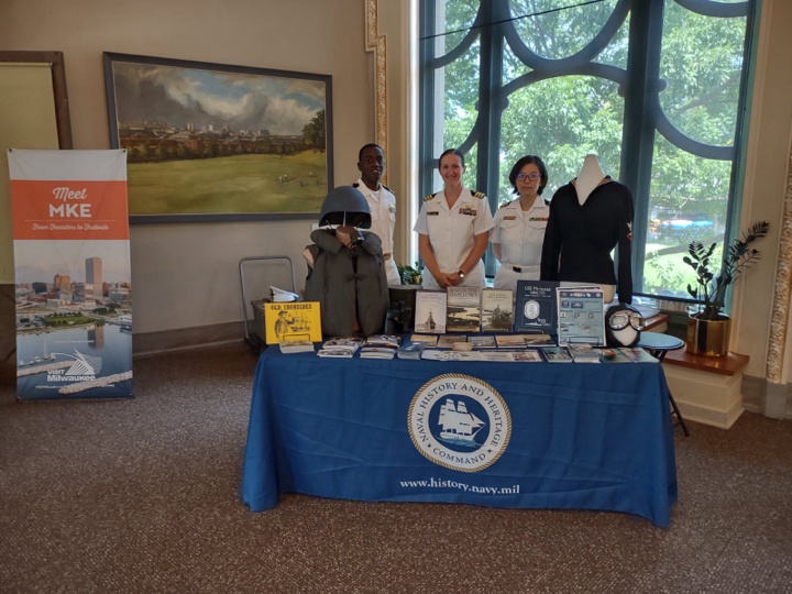 Navy Medicine visits Milwaukee County Historical Society during Milwaukee Navy Week