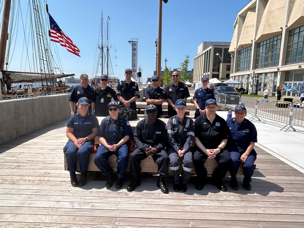 Coast Guard oversees safety for Festival of Sail in Duluth, Minnesota