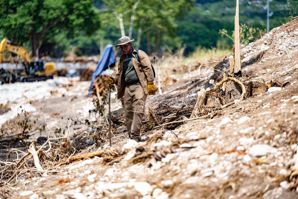 JBSA Airmen volunteer to help with Kerrville disaster relief efforts