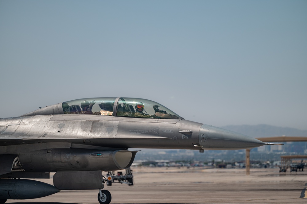 64th AGRS fini flight