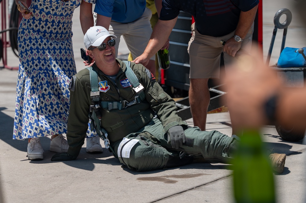 64th AGRS fini flight