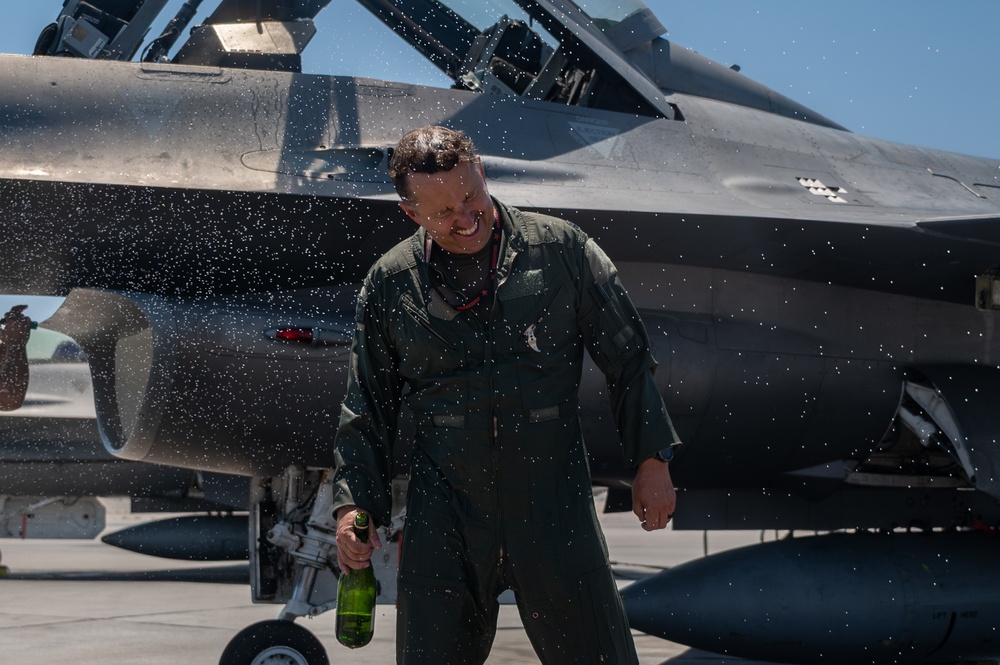 64th AGRS fini flight