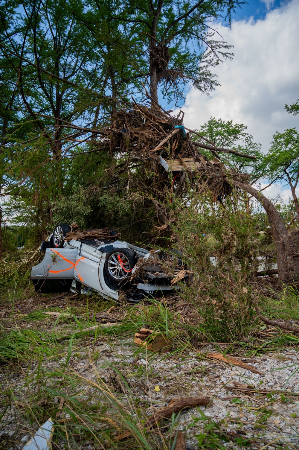 JBSA Airmen volunteer to help with Kerrville disaster relief efforts