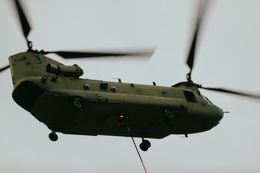 1st Air Cavalry Brigade Commander takes flight