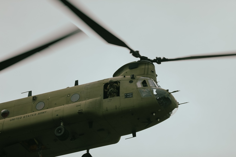 1st Air Cavalry Brigade Commander takes flight