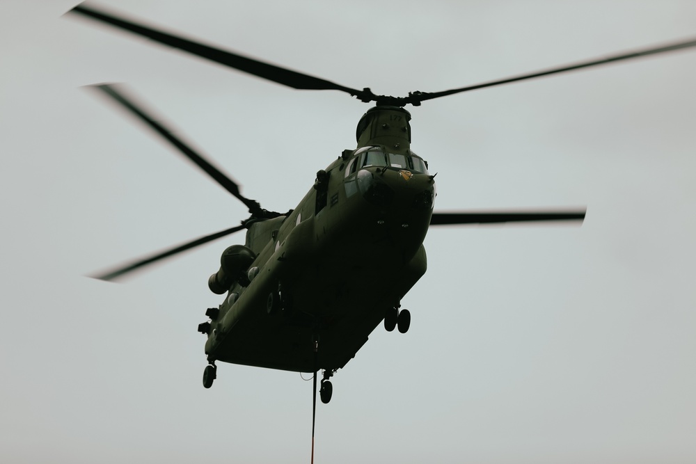 1st Air Cavalry Brigade Commander takes flight