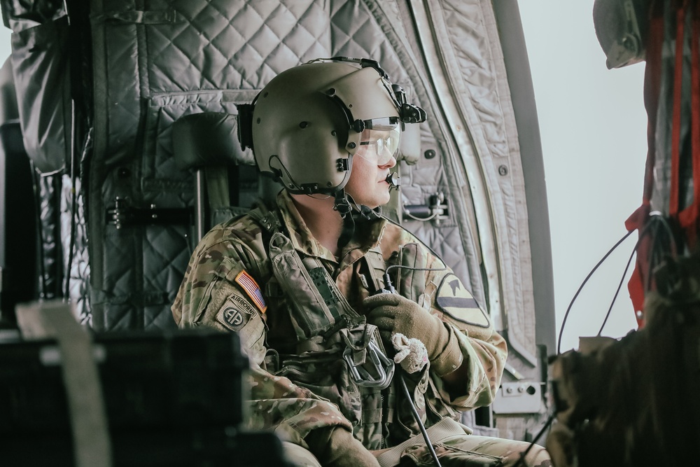 1st Air Cavalry Brigade Commander takes flight