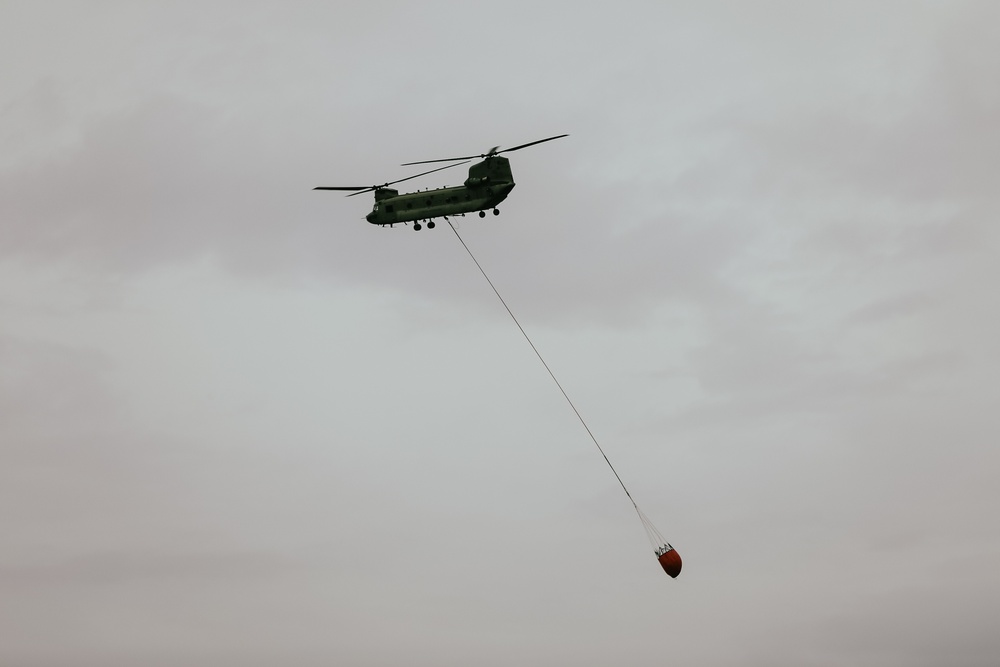 1st Air Cavalry Brigade Commander takes flight